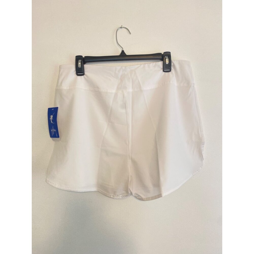 NWT Guy Harvey Women's Performance Bright White Shorts Size L 4-Way Stretch - Picture 2 of 5